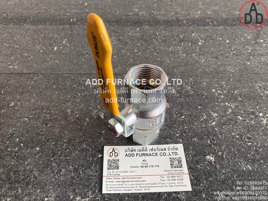 DUNGS Ball Valve BEE 984D-1 MOP5 (1)